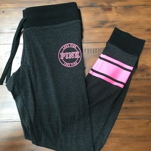 VS pink cotton campus legging